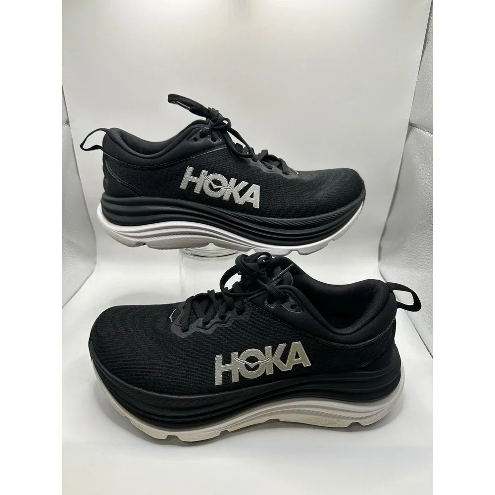Hoka Gaviota 5 Black And White Women's 6.5